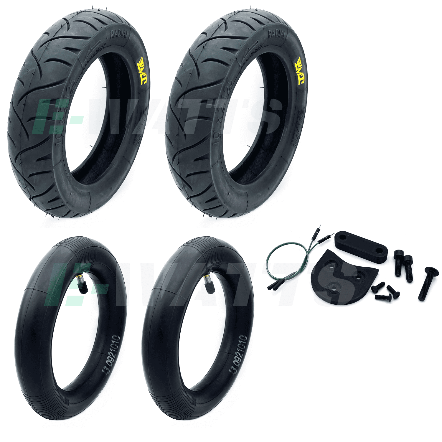 Kit pneus 10" PMT Xiaomi m365, Pro, Pro 2, 1S, Essential