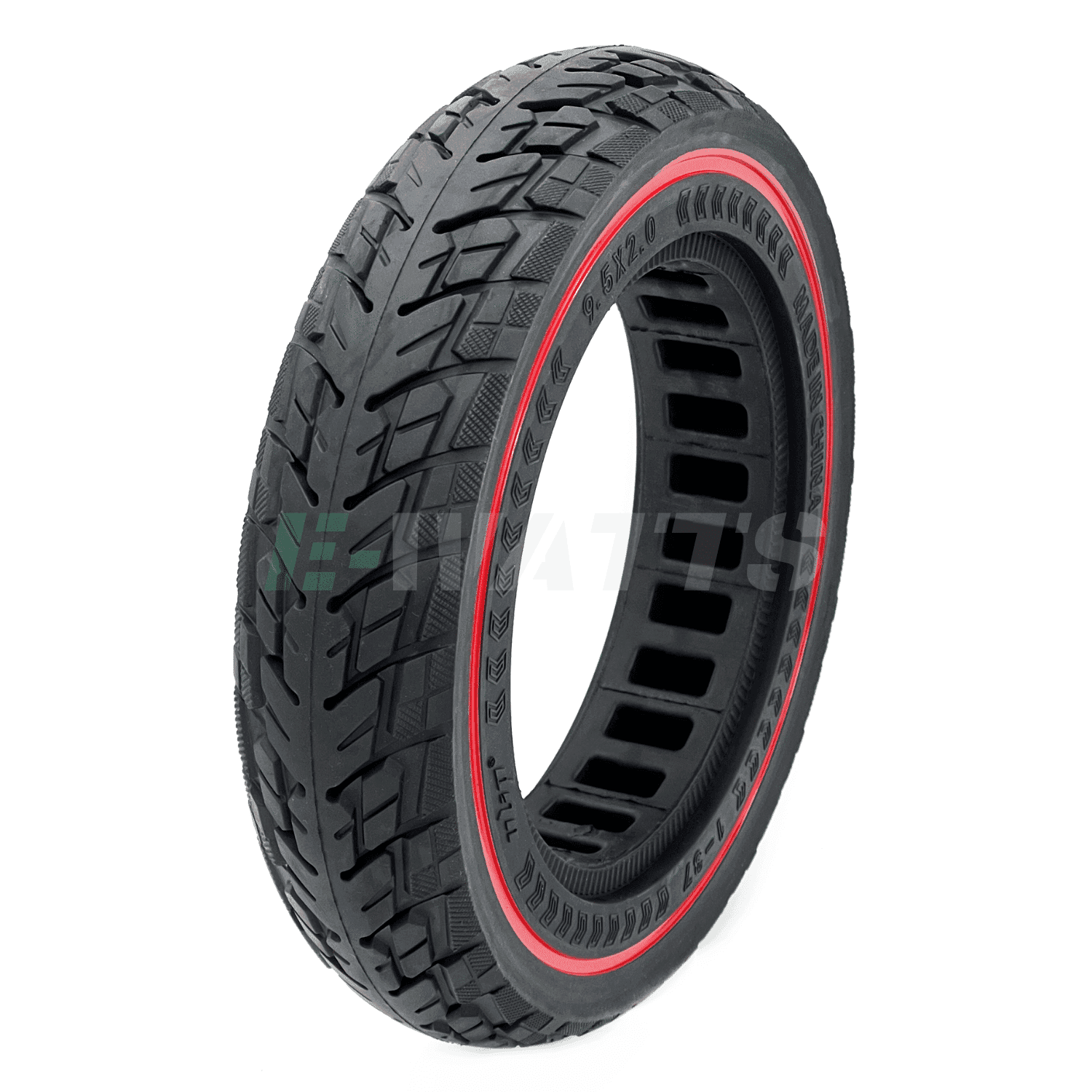 Pneu plein 9.5x2 Xiaomi m365, Pro, 2, 3, 1S, Essential