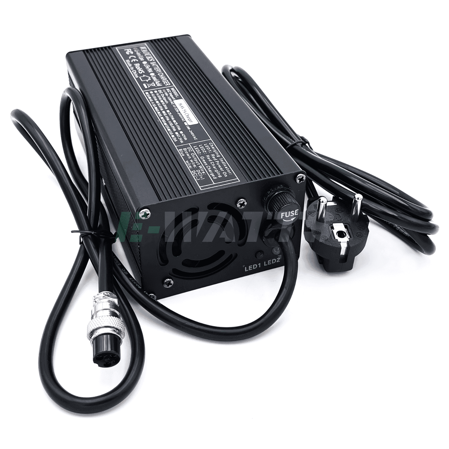 Chargeur rapide 52V / 58,8V 5A GX16