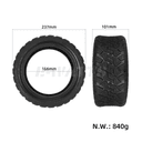 Pneu semi Off road 85/65-6.5 dimensions