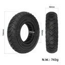 Pneu plein 200x50 avant Speedway Mini 4 Pro / Futecher Gun / Speedtrott dimensions
