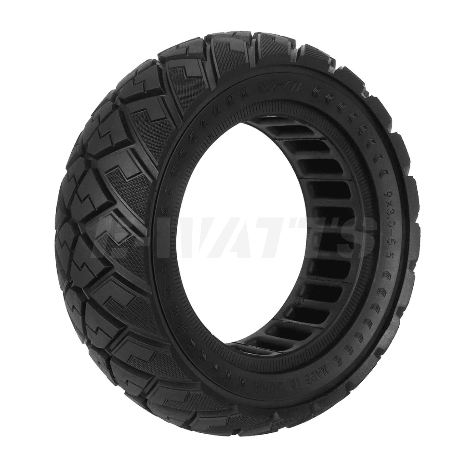 Pneu plein 9x3.0-5.5