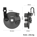 Tambour de frein Xiaomi Scooter 6 Lite dimensions