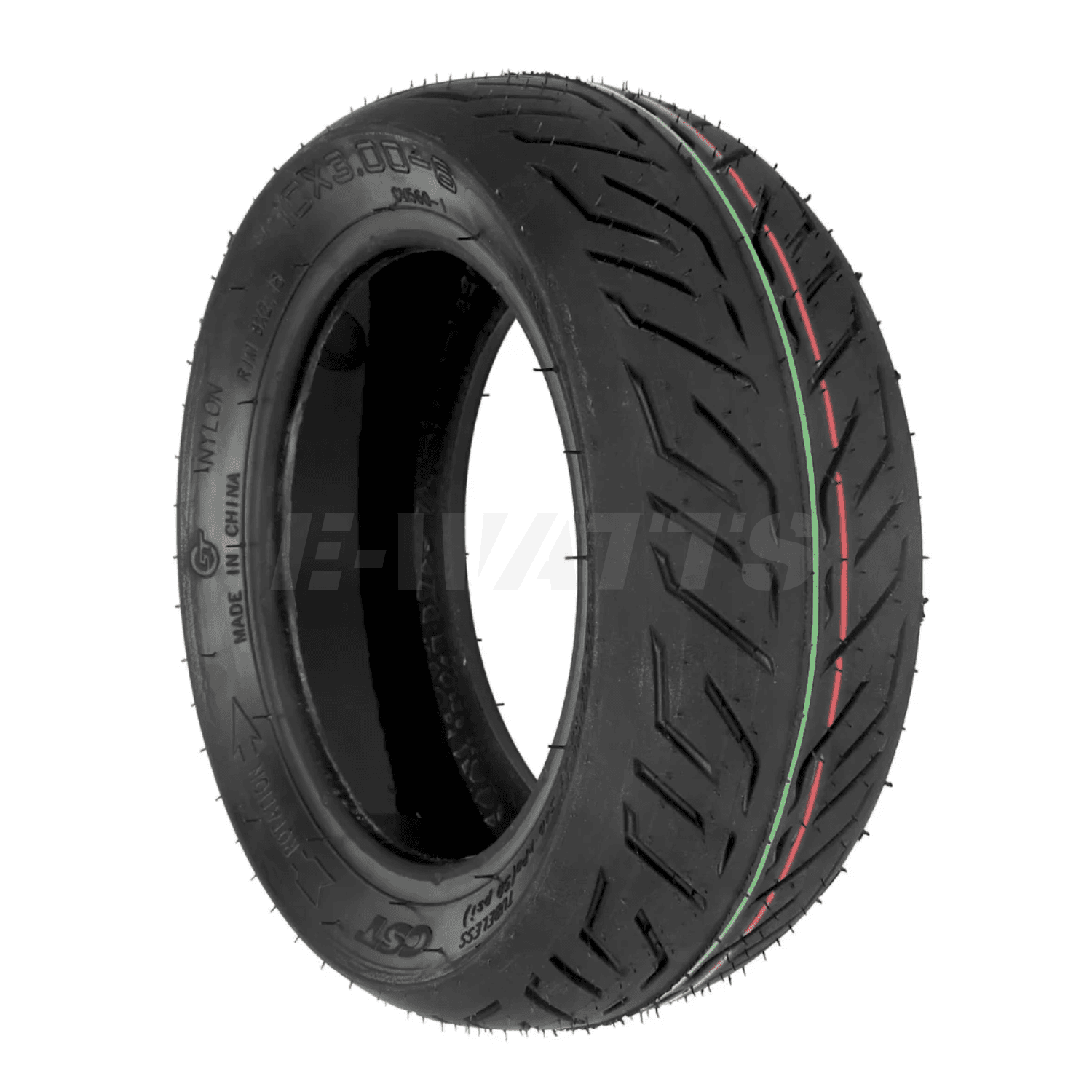 Pneu route CST 10x3.00-6 avec gel anti crevaison