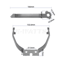 Renfort garde boue d'origine Xiaomi Scooter 6 lite dimensions