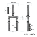 Fourche avant d'origine Xiaomi Scooter 6 Lite dimensions