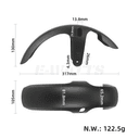Garde boue avant d'origine Xiaomi Scooter 6 dimensions