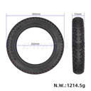 Pneu semi Off road 12.5x2.125 (57-203) avec gel anti crevaison dimensions