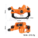 Étrier de frein avant Kukirin G4 dimensions