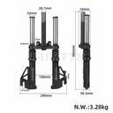 Fourche avant d'origine Ninebot ZT3 Pro dimensions