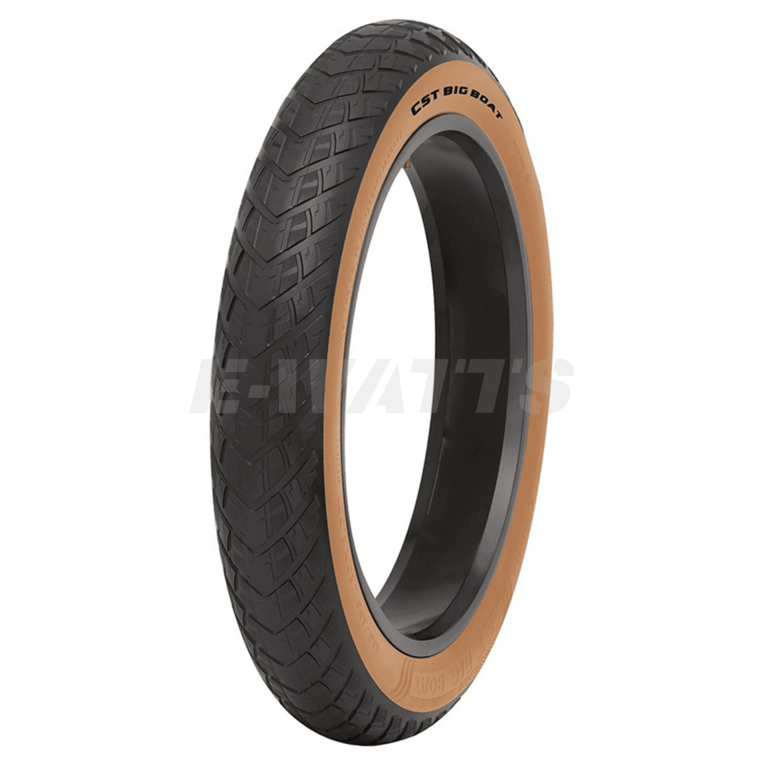 Pneu 20x4.0 CST BIG BOAT FATBIKE Noir / Beige (100-406)