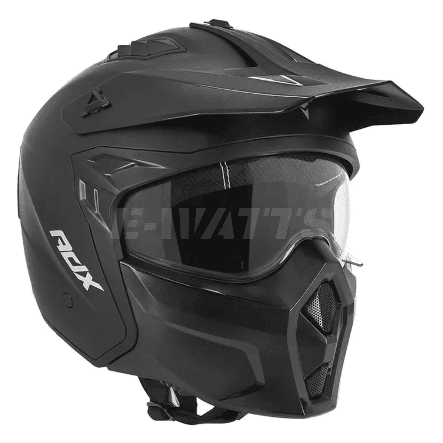 Casque trial ADX AT700 modulable Noir Mat