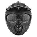 Casque trial ADX AT700 modulable Noir Mat