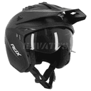 Casque trial ADX AT700 modulable Noir Mat