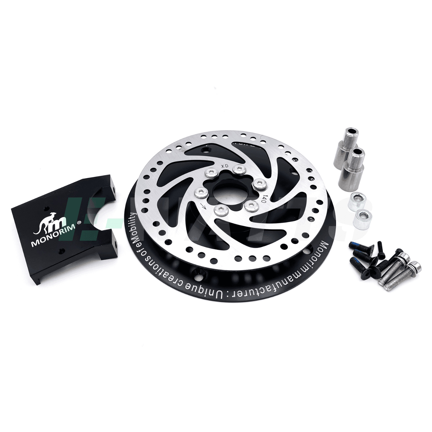 Flasque moteur Monorim MD-500W FB Xiaomi m365, Pro, 2, 3, 1S, Essential noir