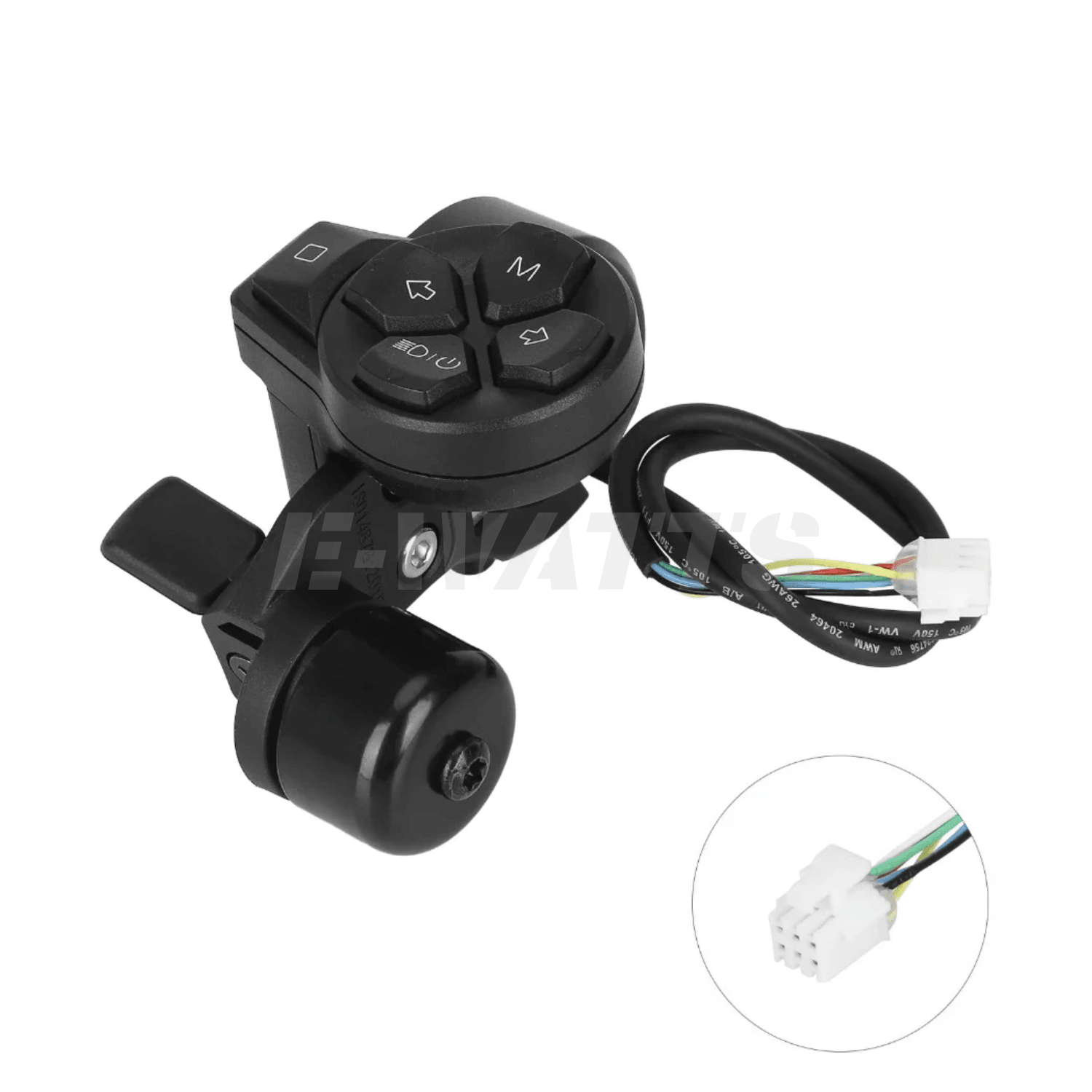 Commodo clignotants avec sonnette Segway Ninebot G3 / ZT3 Pro / F3 / F3 Pro