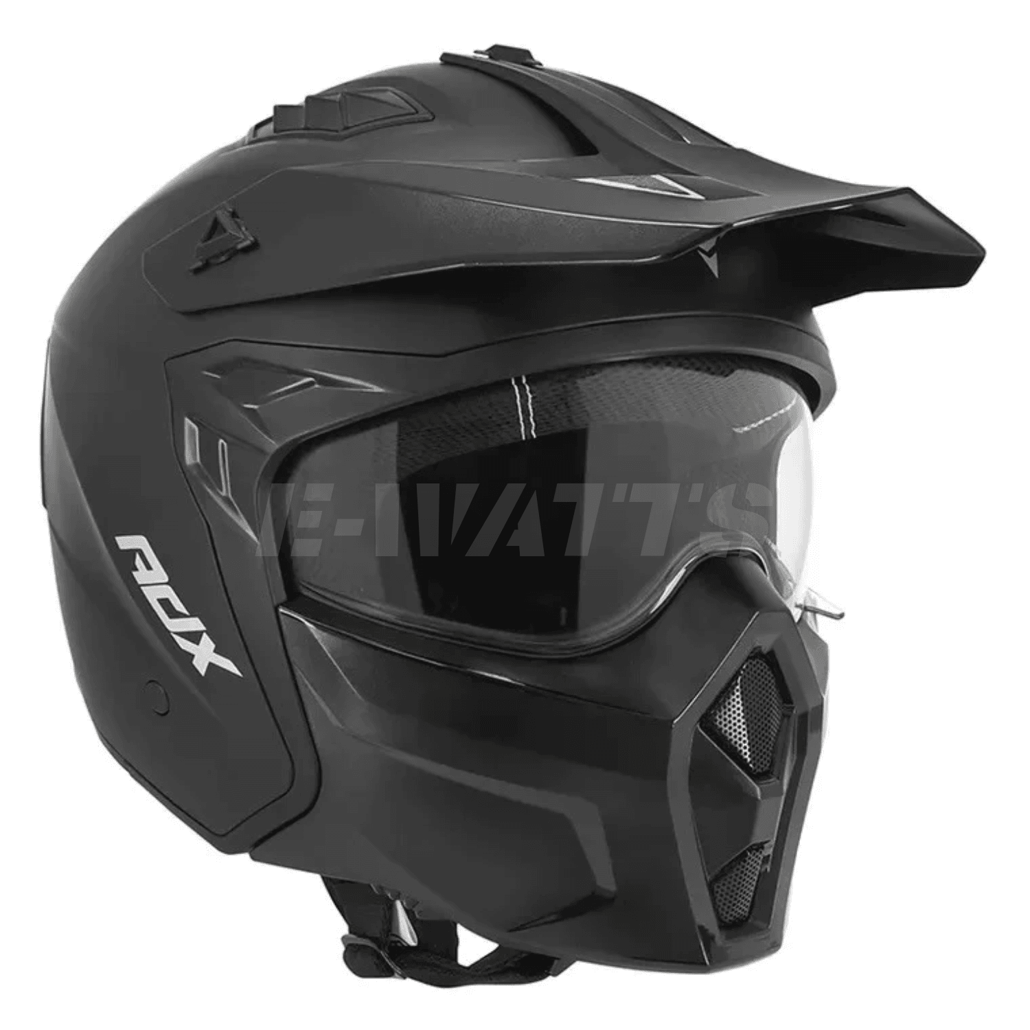 Casque trial ADX AT700 modulable Noir Mat