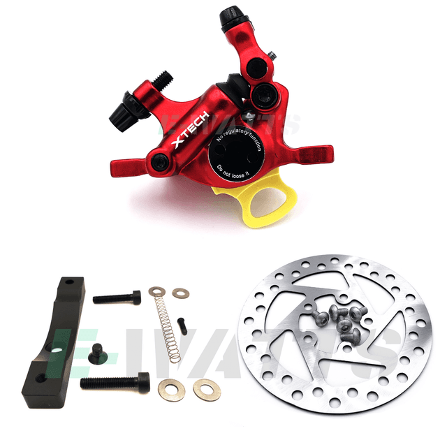 Kit frein Xtech Xiaomi m365, Pro, 2, 1S, Essential rouge noir 120