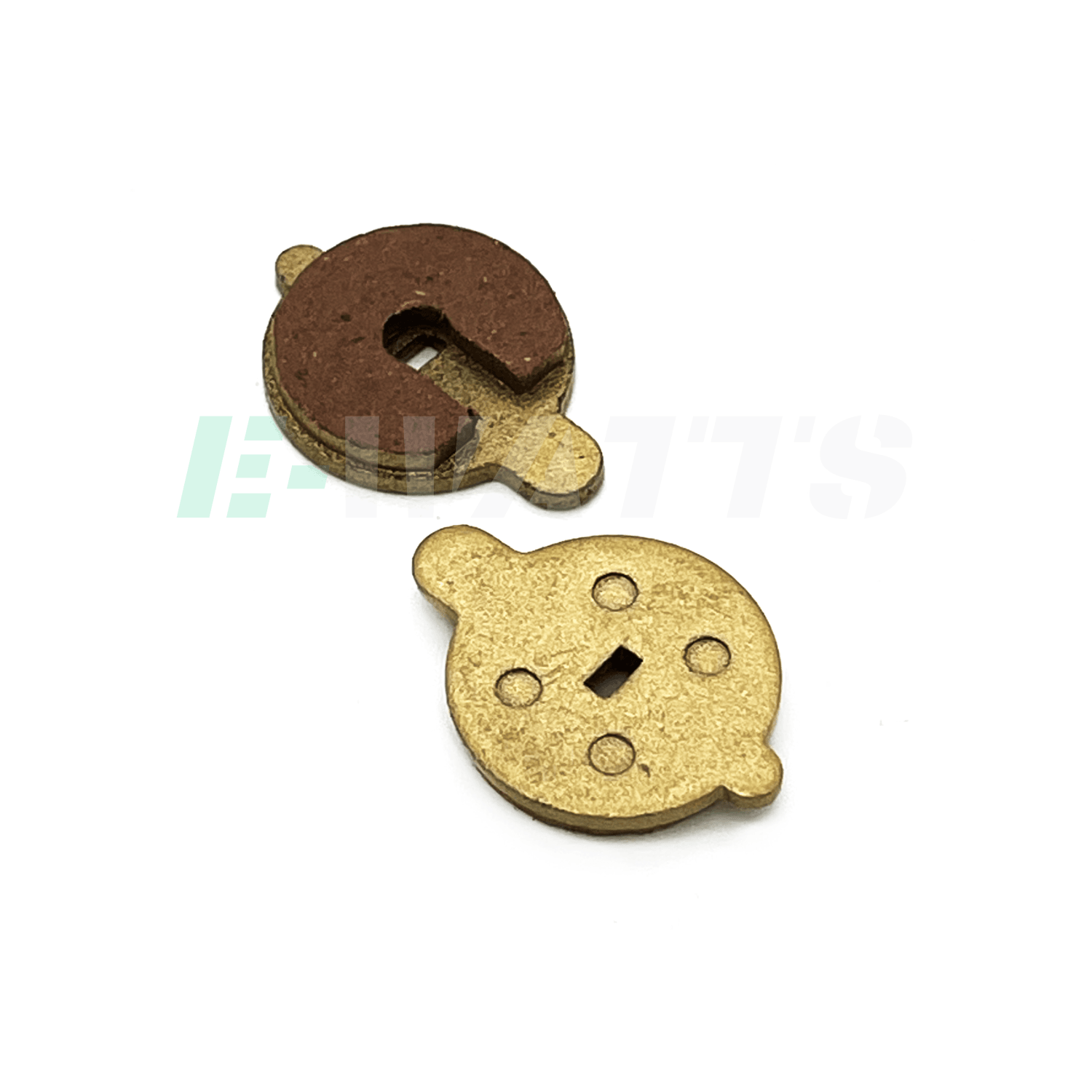 Plaquettes de frein métalliques 30mm x 22mm