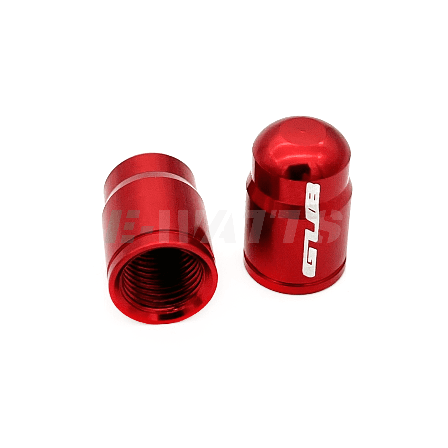 Bouchons de valve aluminium rouge