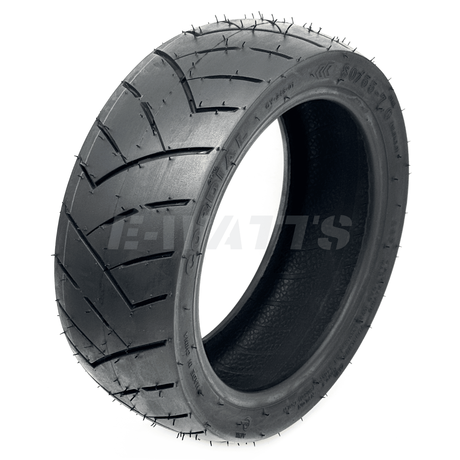 Pneu route 80/55-7 (10.5x3.0) Le Pneu route Cordial 80/55-7 (10.5x3.0) est spécialement conçu pour une utilisation sur route, offrant une adhérence exceptionnelle sur sol sec comme sur sol mouillé. Fabriqué par la marque Cordial, ce pneu tubeless garantit non seulement une excellente tenue de route mais aussi une performance durable. Sa conception tubeless contribue à une meilleure résistance aux crevaisons et simplifie l’entretien. Caractéristiques du Pneu route Cordial 80/55-7 (10.5x3.0) Marque : Cordial, gage de qualité et de fiabilité. Type : Pneu tubeless, idéal pour minimiser le risque de crevaison et améliorer la durabilité. Adhérence exceptionnelle : Conçu pour une utilisation optimale sur route, il offre une excellente traction aussi bien sur sol sec que mouillé. Dimensions : Taille 80/55-7 (équivalente à 10.5x3.0), compatible avec une large gamme de trottinettes électriques nécessitant des pneus de cette dimension. Durabilité accrue : La conception tubeless et la qualité de la gomme assurent une résistance renforcée à l’usure et une longévité prolongée. Installation du Pneu route Cordial 80/55-7 (10.5x3.0) Tubeless L'installation de ce pneu tubeless est simple et assure une étanchéité optimale. Voici les étapes pour une pose correcte : Préparation : Assurez-vous que la jante est propre et exempte de toute poussière ou débris, pour garantir une étanchéité parfaite lors de la pose. Insertion sur la jante : Insérez d'abord un côté du pneu dans la jante. Utilisez des démonte-pneus pour positionner entièrement le pneu si nécessaire, tout en veillant à ne pas endommager le flanc. Gonflage : Gonflez le pneu à la pression recommandée pour assurer un ajustement optimal et une tenue de route fiable. Vérification : Assurez-vous que le pneu est bien centré et qu'il n'y a aucune fuite d'air. Avantages du Pneu route Cordial 80/55-7 (10.5x3.0) Conçu pour la route : Ce pneu est idéal pour une utilisation urbaine et routière, garantissant une adhérence supérieure. Sécurité améliorée : Sur sol sec comme mouillé, il offre une traction parfaite pour une conduite plus sûre. Longévité et durabilité : Grâce à sa conception tubeless et à la qualité de fabrication Cordial, ce pneu est résistant aux perforations et à l’usure. Entretien réduit : Le système tubeless permet de minimiser les risques de crevaisons et simplifie les besoins en maintenance.