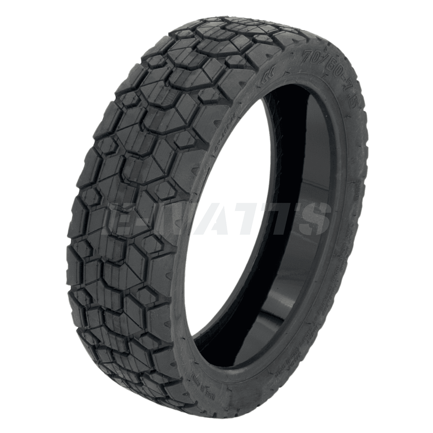 Pneu semi off road 70/60-7.5 avec gel anti crevaison