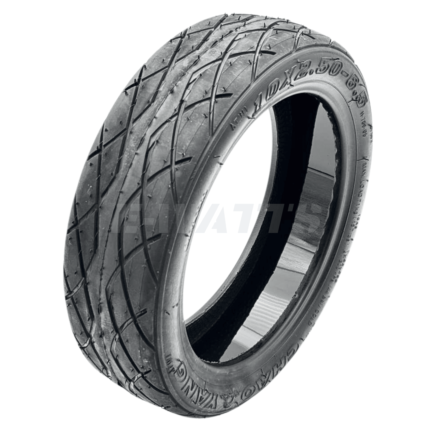 Pneu 10x2.50-6.5 avec gel anti crevaison
