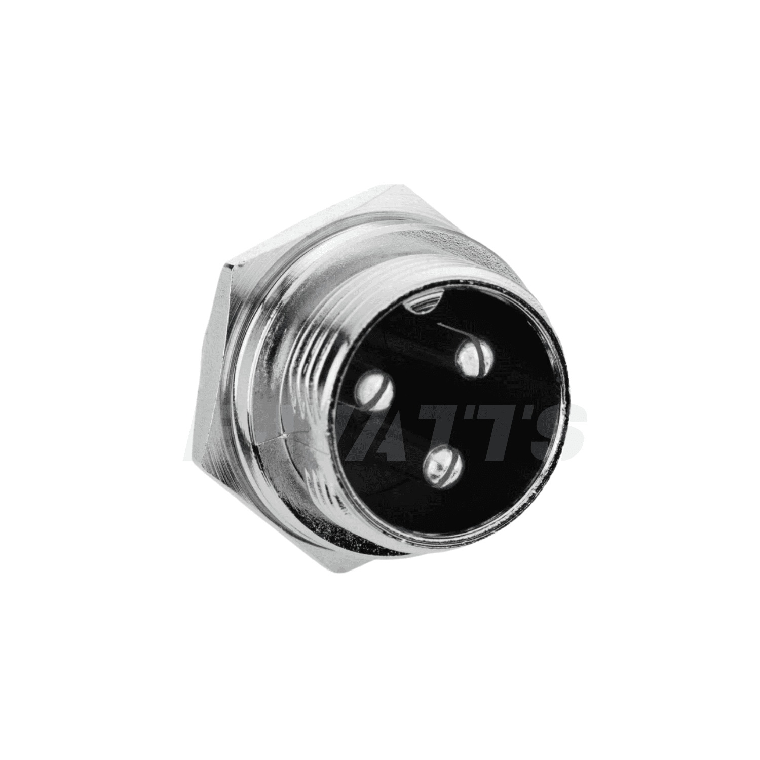 Connecteur GX16 3 pins mâle