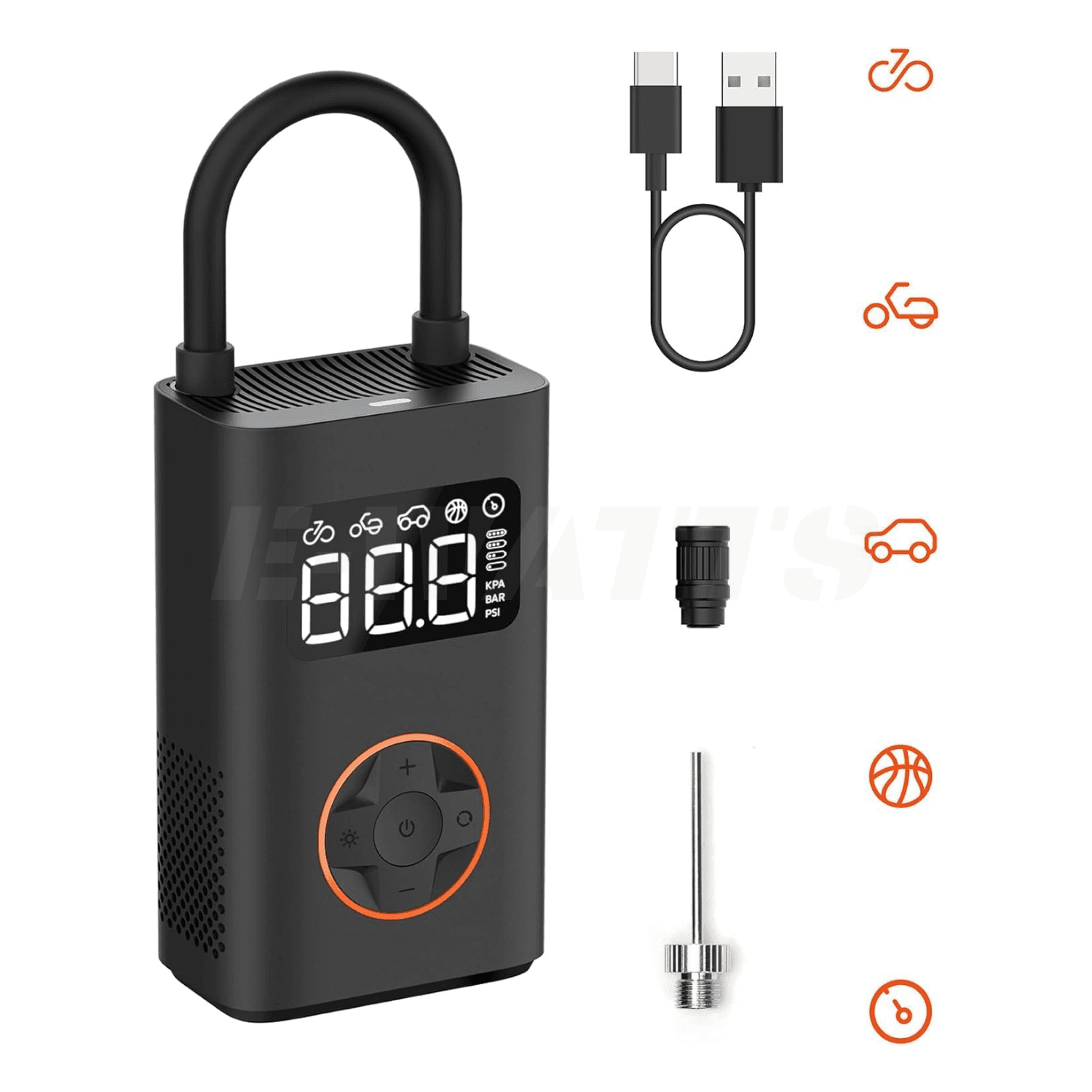 Pompe de gonflage trottinette électrique