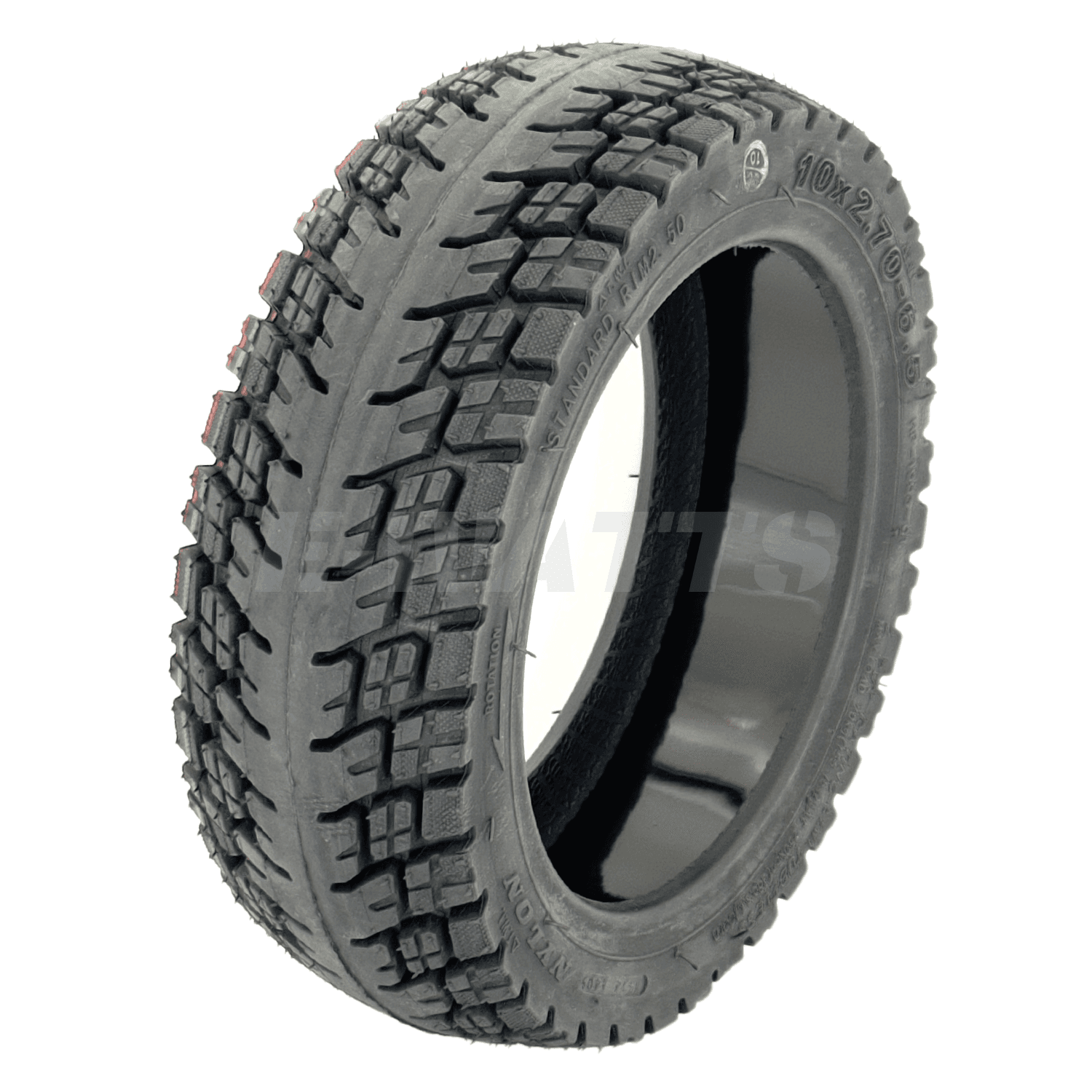 Pneu semi Off road 10x2.70-6.5 avec gel anti crevaison