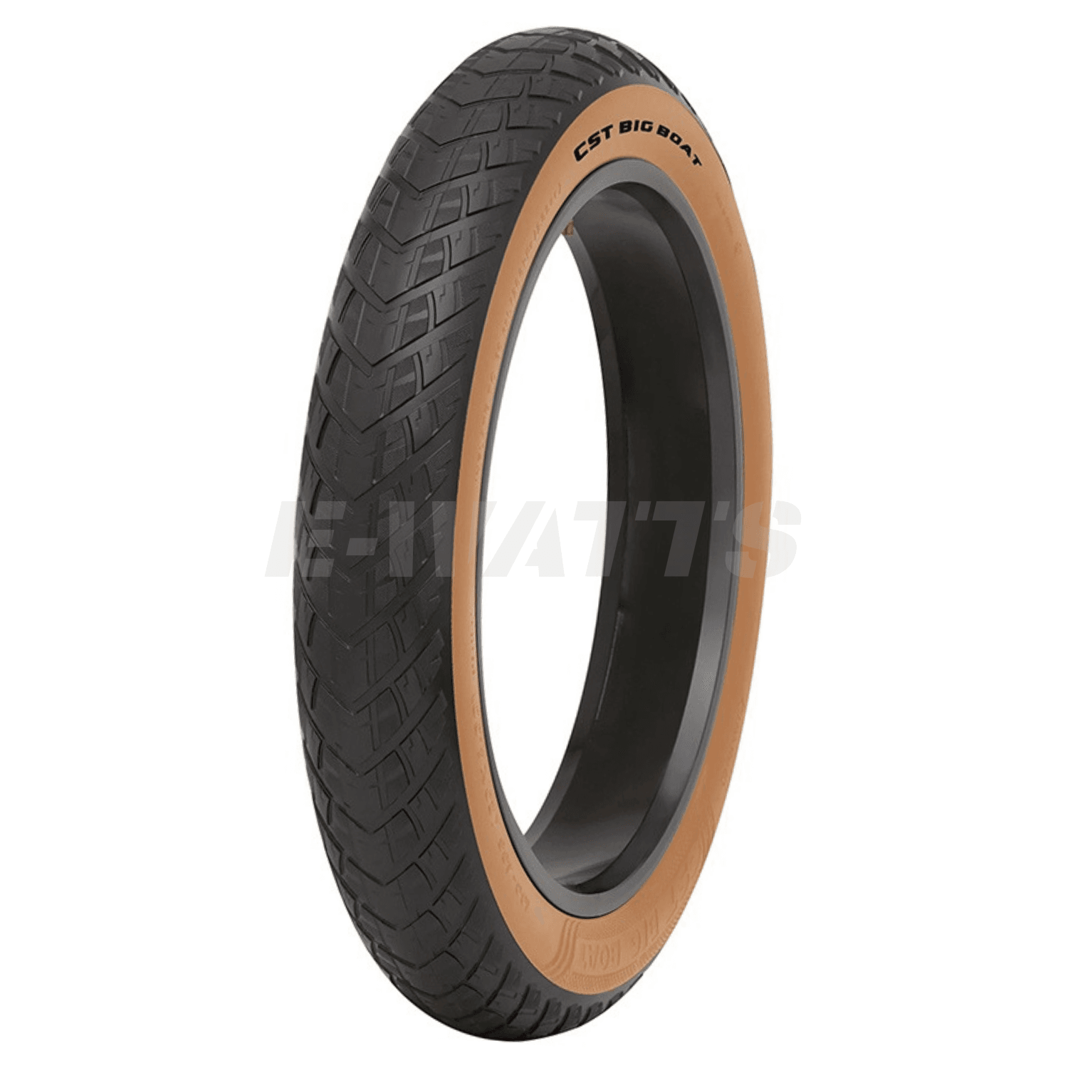 Pneu 20x4.0 CST BIG BOAT FATBIKE Noir / Beige (100-406)
