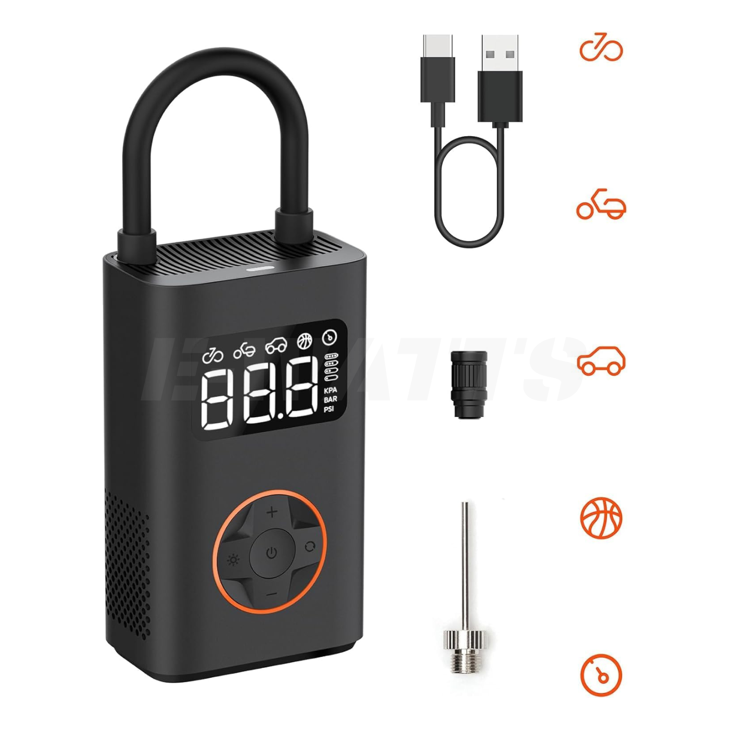 Pompe de gonflage trottinette électrique