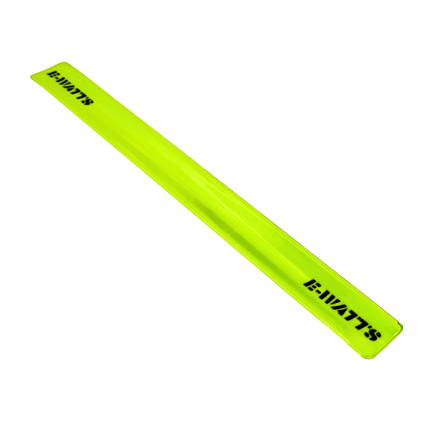 Brassard slap réfléchissant jaune fluo