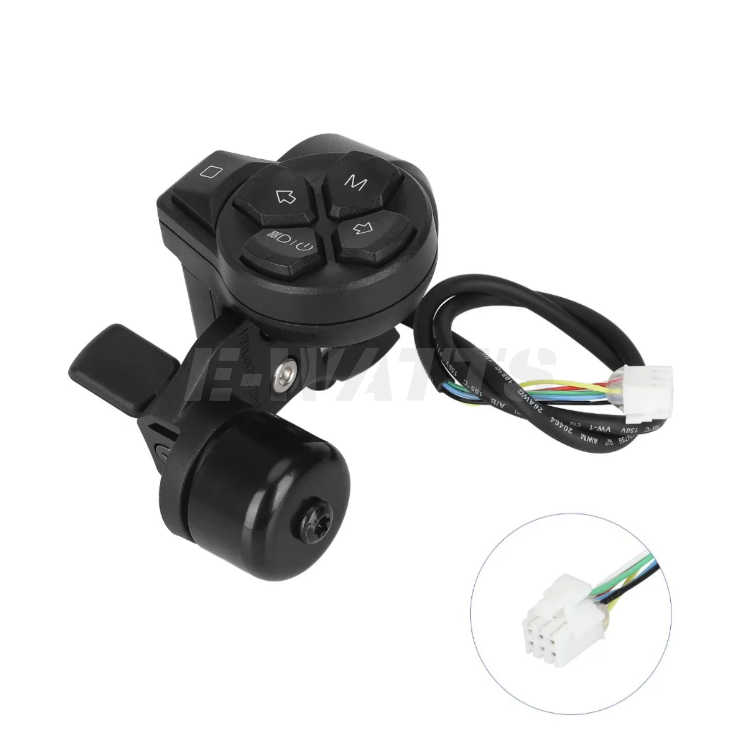 Commodo clignotants avec sonnette Segway Ninebot G3 / ZT3 Pro / F3 / F3 Pro